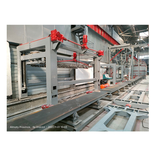 Painéis de parede aeronados autoclavados, painéis de parede aerados para concreto aac, leve, fabricantes de blocos aac que fazem custos da máquina - Product Image 5