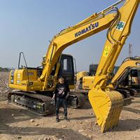 Usado barato Komatsu excavadora PC 130 para la venta 13 Ton PC 130-8