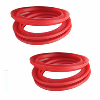Joint hydraulique à anneau en V haute performance OEM Joints en V Joints à anneau en V rouge à vendre