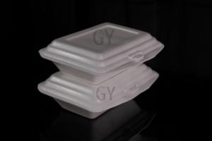 Caja de alimentos Desechable Embalaje de alimentos Cajas de espuma Contenedores de espuma Cajas de almuerzo Contenedores de almuerzo Caja de tres compartimentos Caja de desayuno - Product Image 3