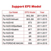 WOYO PL018 Plate-forme de test EPS pour Audi A4 A5 A6 Q5 Q7 Simulateur EPS Outil de diagnostic de moteur de direction assistée automobile
