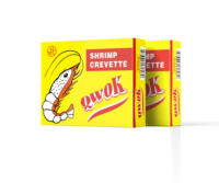 Cube de bouillon de crevettes naturel halal 10g, cube d'assaisonnement pour soupe