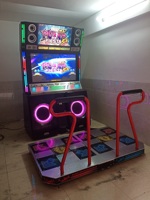 Machine de danse d'arcade Pump It Up 2011 Fiesta EX à pièces, machine de jeu de danse PIU, borne à vendre