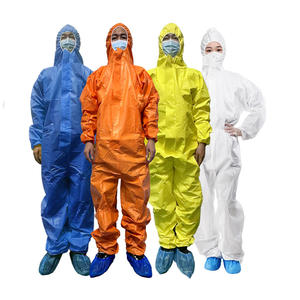 Hot Sale Type 5/6 Wegwerp Ppe Coverall Suitnon-Woven Microporeuze Beschermende Coverallen14126 Eu/Us Size Medische Verbruiksartikelen - Product Image 3