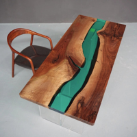 Table à manger classique en noyer massif, fabriquée à la main, design moderne européen, écologique, robuste, personnalisable, meubles de salle à manger