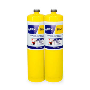 شعلة لحام NX003 خالية من الأكسجين صغيرة عالية الحرارة من سبائك الألومنيوم مفتاح مزدوج 1370C مشعل لحام بالغاز برو تبريد الهواء للنحاس - Product Image 3