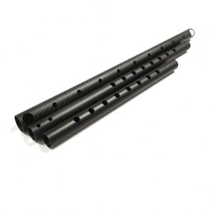 Tubes ronds en fibre de carbone 3K avec trous/fentes/échelle graduée, légers, pour poteaux de tente, cannes à pêche et supports photo - Product Image 4