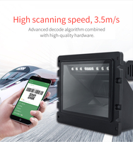 Yokoscan EP9500Y, Módulo Escáner de Códigos de Barras 2D QR de Montaje en Pared con Certificación CE/FCC, Interfaz USB, 120 fps, para Supermercados y Autoservicio
