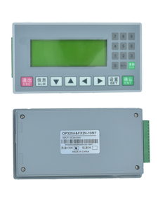 Pantalla de Texto + PLC 2 en 1 OP320-A con Controlador Programable FX2N-10MR/MT, E/S Estándar y Voltaje G62 - Product Image 6