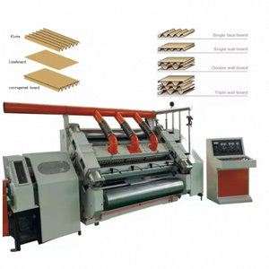 เครื่องทำลอนแผ่นเดียวแบบลูกฟูกอุปกรณ์กระดาษแข็งดูดซับแบบสุญญากาศ - Product Image 4