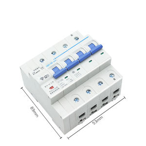 Disyuntor <span class=keywords><strong>Wifi</strong></span> de control remoto de fábrica/<span class=keywords><strong>interruptor</strong></span> inteligente protección contra cortocircuitos de sobrecarga Tuya Smart 4P MCB - Product Image 2