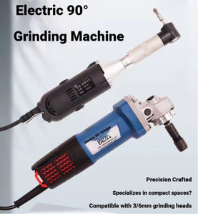 เครื่องเจียรไฟฟ้าความเร็วสูง 90 องศา สำหรับงานขัดเหล็ก ขัดผิวงานอุตสาหกรรม ขัดเหล็กงานหนัก เครื่องมือขัดเงาเหล็ก - Product Image 3