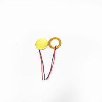 ZXGS 20mm diamètre 3.6kHz piézoélectrique céramique Buzzer cuivre soudure fil alarmes 15mm céramique disque 24000PF capacité modèle