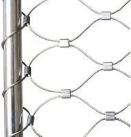 Fabricant et fournisseur de mailles de câbles métalliques en acier inoxydable 304 à faible entretien, OEM, 1,2, 1,6, 2,0, 2,4, 3,2, 4,0 mm, pour barrières de pont