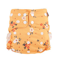 Happy Flute Nouveau Modèle Couche Lavable PUL Doux Respirant Nappy Taille Unique AWJ Lavable Bébé Couche