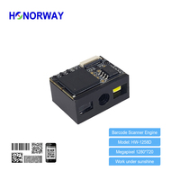 Módulo Lector de Códigos de Barras HW-1258D OEM 1280*720 Píxeles, Decodificador de Licencias de Conducir, PDF417, Funciona con Luz Solar, Lector de Códigos QR