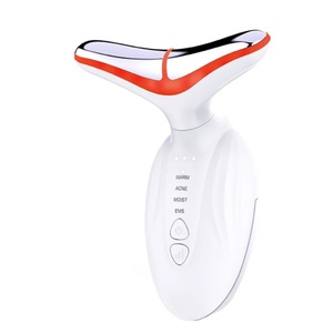 Mini appareil de massage facial à lumière rouge avec prise USB pour la beauté du visage, le raffermissement de la peau, le lifting du visage, le traitement de l'acné - Product Image 1