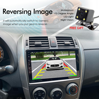 8 + 128GB GPS Navigation Android 13 AI Voice Autoradio pour Toyota Corolla 10 E140 E150 2006-2013 Wireless CarPlay Multimedia Video