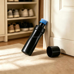 Bouteille vide de 120 ml en PE cosmétique, souple, avec applicateur éponge feutre et bouchon à vis, pour emballage - Product Image 4
