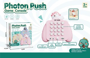 ของเล่นขยับขึ้นอย่างรวดเร็วมีไฟสำหรับเล่นเกมแบบพกพาอิเล็กทรอนิกส์สำหรับเด็กวัยรุ่นและผู้ใหญ่<span class=keywords><strong>แผ่น</strong></span>เกมปุ่มกดสำหรับเด็กและเยาวชนอย่างรวดเร็ว - Product Image 4