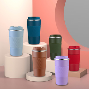 Stainless Steel Insulated Tumbler 304 Double Wall Vacuum Travel Mug Portable Coffee Cup With Temperature Display - Product Image 1