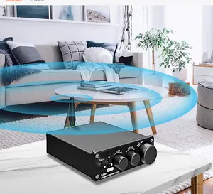 Hoge Kwaliteit FX-502E L Bluetooth 5.1 Digitale Versterker Kleine Home Audio Ontvanger Eindversterker