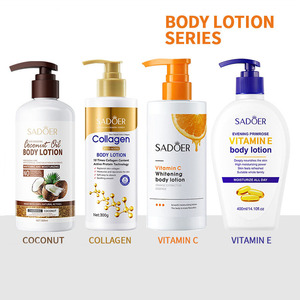 Loción Corporal de 400 ml con Vitamina E y Ácido de Frutas, Hidratante, Humectante y Blanqueadora para Mujeres - Product Image 1