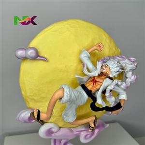 Figura de Acción de Anime de Resina de Luffy con Salto Lunar Brillante de One Piece Gear 5, con Caja Decorativa - Product Image 2