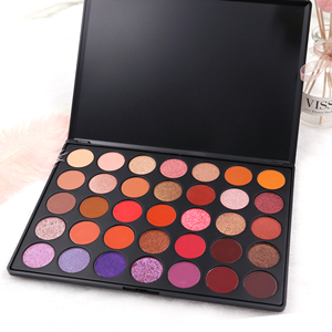 OEM Duochrome bóng mắt nhãn hiệu riêng Vegan sắc tố Eyeshadow Palette - Product Image 4
