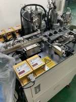 Prise d'alimentation pour imprimante 57 CN à double bride mâle 36 broches, 90 degrés, avec contact en cuivre, boîtier en acier inoxydable, IP20, 1,5A, 250V