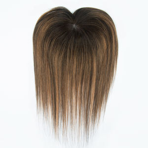 Extensiones de Cabello Humano con Flequillo de Color Rubio Personalizado de 5x3 Pulgadas para Mujeres Bonitas, con Clip - Product Image 3