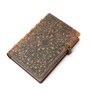 Well Designed Full Color Factory Price Print Custom Vintage Hardcover Notebook Journal Printing with Lock - Product Image 2