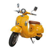 Scooter électrique rétro vintage avec moteur 3000W, vitesse maximale de 65 km/h, moteur sans balais, moto électrique