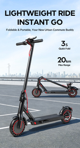 Patinete Eléctrico Plegable Portátil de Aleación de Aluminio de 350W, 20KM de Autonomía, 40km/h, Resistente al Agua IPX6, <span class=keywords><strong>3</strong></span> Modos de Conducción, Almacén en Europa - Product Image 4