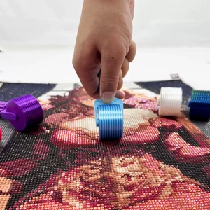 Diamond Art Roller Round <b>Drill</b> Detachable PLA Material For Diamond Painting Craft - Product Image 1