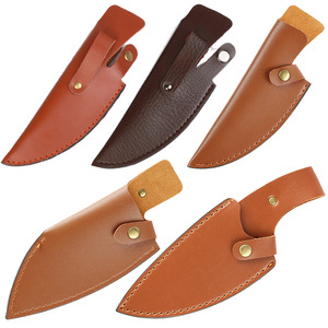 Étui de ceinture portable pour couteau de survie, pochette de protection pour la chasse, style ethnique, lame de 6 pouces, double couche - Product Image 1