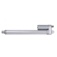 Actionneur linéaire électrique 12V-48V 500-2000N 5-40mm/s IP65/IP66 pour la ventilation industrielle, les appareils électroménagers, les ventilateurs et l'ouverture de fenêtres