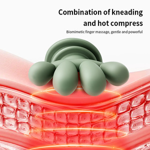 Masajeador de Palmas con Calor, Masajeador Shiatsu Biónico 4D con Diseño de Mano Simulada para Alivio del Dolor Muscular Profundo en el Cuello - Product Image 5