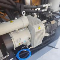 Mini compresseur d'air à palettes lubrifiées 1,5-55 kW, pompe à air compacte et silencieuse avec moteur pour la maison et les petits ateliers