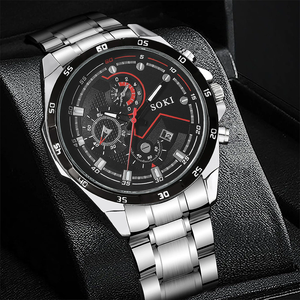 Reloj de Cuarzo YuSa1163 para Hombre, Marca Suiza, Moderno, Resistente al Agua, de Acero Inoxidable, Venta al por Mayor - Product Image 2