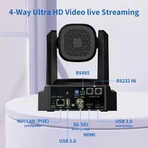 Runpu HD66A-20 chuyên nghiệp Full HD 20x Zoom PTZ camera video Camera hội nghị với 3G-SDI HD M1 USB cho các sự kiện Nhà thờ