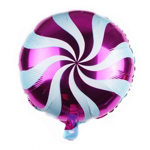 18 Inch Candy Aluminum Film Round Shape Mylar Ballons Globos Helium Lollipop Foil <b>Balloons</b> Wholesale - Product Image 6