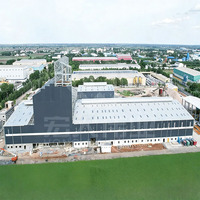 Edificio Moderno de Estructura de Acero Prefabricada, Almacén y Fábrica de Estructura de Acero