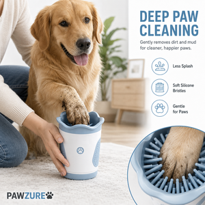 Vaso Limpiador de Patas para Perros con Cepillo de Silicona Extraíble, Protector Antisalpicaduras, Tallas S, M, L, Lavador de Patas para Mascotas, Herramienta de Aseo Personalizada OEM - Product Image 6
