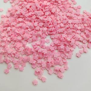 500g de mini fleurs en gelée colorées, mignonnes, assorties, belles perles de slime, argile artisanale, jouet décoratif, jouets pour enfants - Product Image 5