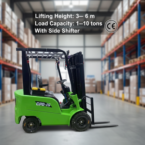Chariot élévateur électrique avec hauteur de levage de 3000 mm |   Transpalette à conducteur marchant <span class=keywords><strong>d</strong></span>'<span class=keywords><strong>une</strong></span> capacité de 3 tonnes pour la manutention des matériaux en entrepôt - Product Image 2