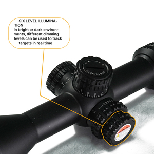 Lunette de visée BANGBANG 6-36X56 SFIR FFP, tube de 30 mm, système optique HD avec éclairage pour l'observation de la faune - Product Image 5