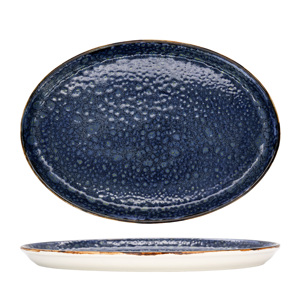 Plats ovales Moon Blue Fountain 34x24 cm - Product Image 2