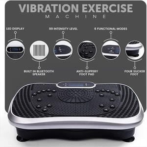 Plate-forme de puissance de Massage du corps entier, vente en gros, perte de poids, Mini Vibration, plaque de Vibration verticale, Machine d'exercice - Product Image 6