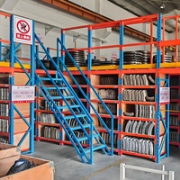 Plateforme de Stockage Modulaire en Acier pour Mezzanine et Grenier, Étagères Durables pour Rangement en Hauteur